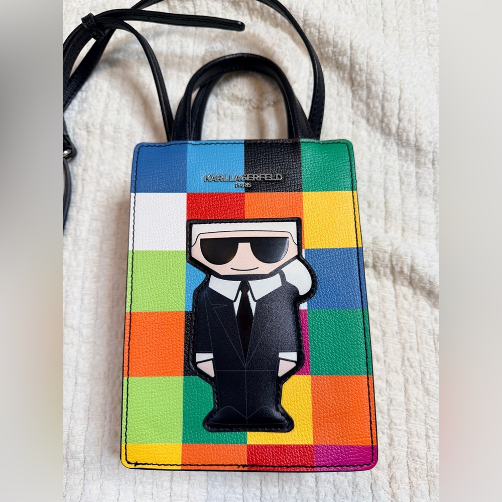 Karl Lagerfeld Paris Maybelle Character Small Crossbody Bag